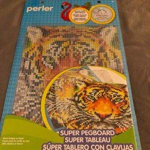 Perler bead clear pegboard